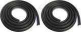 APDTY 140004x2 Body Mounted Rubber Door Weatherstrip Seal Kit