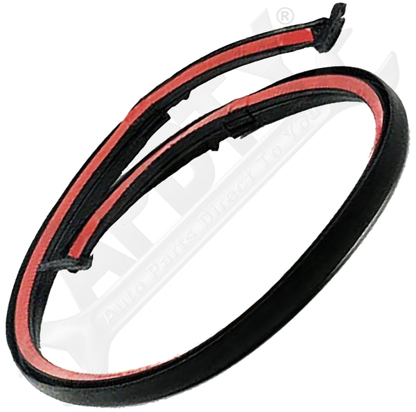 APDTY 140033 Rubber Weatherstrip Seal Tailgate to Liftgate (Models w/ Hardtop)