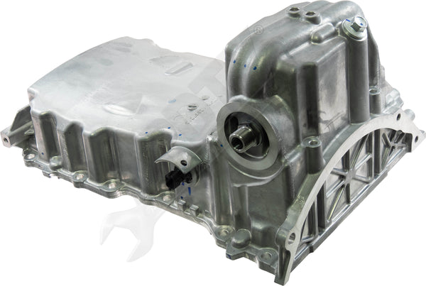 APDTY 140067 Engine Oil Pan Assembly (2.5L, 4x4, 16 Bolt Design, Aluminum)