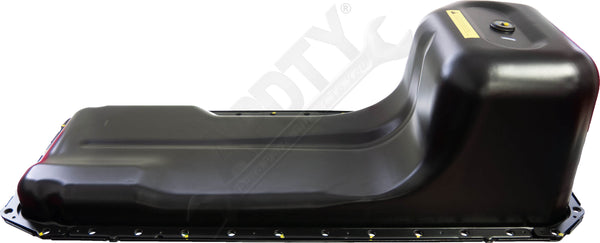 APDTY 140099 Engine Oil Pan w/ Drain Plug For 6.7L Turbo Diesel