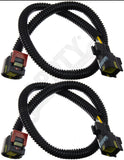 APDTY 140105x2 O2 Oxygen Sensor Extension Harness Universal (Includes 2)