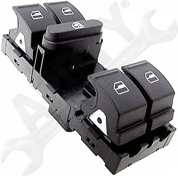 APDTY 140151 Master Power Window Switch Fits VW Touareg w/o Child Safety Lock