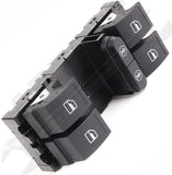 APDTY 140152 Master Power Window Switch Fits VW Touareg w/ Child Safety Lock