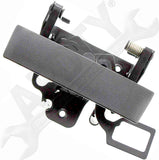 APDTY 140170 Tailgate Cable Latch Rod Handle & Trim Bezel With Keyhole