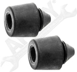 APDTY 140192 Hard Top To B-Pillar Hoop Rubber Bump Bumper Stop Pair (2)