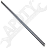 APDTY 140199 Window Dew Wipe Rubber Weatherstrip Fits Front Left