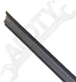APDTY 140201 Window Dew Wipe Rubber Weatherstrip Regular or Extended Cab