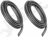 APDTY 140214 Body Side Door Rubber Weatherstrip Seal Front 97-03 F150 F250 Crew
