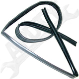 APDTY 140218 Door Window Channel Glass Run Rubber Weatherstrip Seal Front L or R