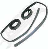 APDTY 140220 Door Window Channel Glass Run Rubber Weatherstrip Seal Front L & R