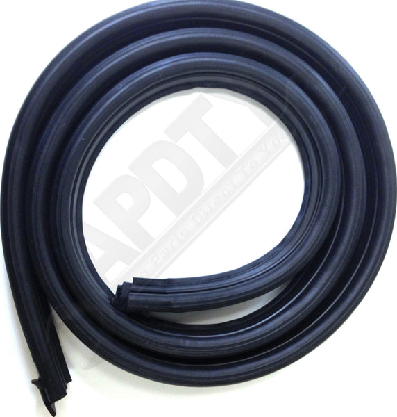 APDTY 140341 Upper & Side Liftgate Rubber Weatherstrip Seal (Models w/Hardtop)