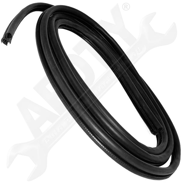 APDTY 140626 Rubber Door Weatherstrip Seal (Models w/Extended Cab)