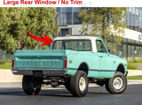 APDTY 140682 Large Back Window Seal; Models w/o Chrome Strip; Replaces 3940758