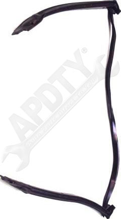 APDTY 140691 Front Roof Panel Rubber Weatherstrip Seal