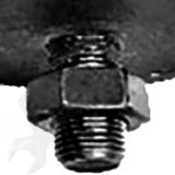 APDTY 140699 Front Lower Suspension Rubber Bumper Set
