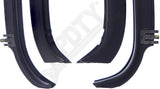 APDTY 140850 Door Window Channel Rubber Belt Weatherstrip Dew Wipe Set