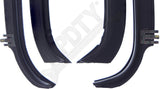 APDTY 140850 Door Window Channel Rubber Belt Weatherstrip Dew Wipe Set