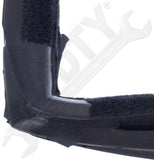 APDTY 140850 Door Window Channel Rubber Belt Weatherstrip Dew Wipe Set
