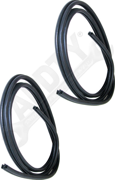 APDTY 140971 Rubber Door Seal Kit Rear Left & Right 91-01 Explorer Mountaineer