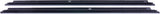 APDTY 141139 Rear Outer Door To Window Glass Rubber Dew Wipe Weatherstrip Set