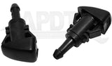 APDTY 141283 Front Windshield Wiper Nozzle Set