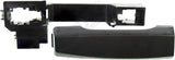 APDTY 141331 Black Door Handle & Support Bracket Fits Right Front or Rear