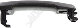 APDTY 141331 Black Door Handle & Support Bracket Fits Right Front or Rear