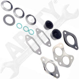 APDTY 141388 CCV Crankcase Ventilation Filter w/ EGR Gaskets 6.7L Diesel