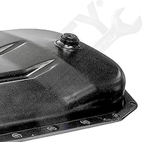 APDTY 141406 Engine Oil Pan Steel Assembly ISX 11.9 or 15.0 Engine, 44 Quart