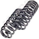 APDTY 141408 Air Ride Suspension Bag Compressor To Coil Spring Conversion Kit H2