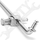 APDTY 141414 Transfer Case Shifter Linkage w/ Bushings Fits Manual Shift 271