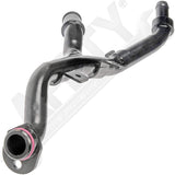 APDTY 141439 Heater Hose Coolant Return Connector Tube (Upgraded To Steel)