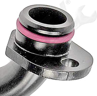 APDTY 141439 Heater Hose Coolant Return Connector Tube (Upgraded To Steel)