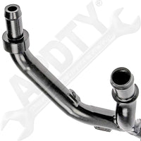 APDTY 141439 Heater Hose Coolant Return Connector Tube (Upgraded To Steel)