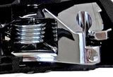 APDTY 141473 Interior Door Handle Assembly Chrome And Black Left Side