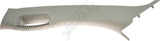 APDTY 141509 A Pillar Plastic Grab Handle Trim Molding; Beige; Front Left