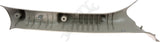 APDTY 141509 A Pillar Plastic Grab Handle Trim Molding; Beige; Front Left