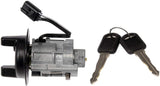 APDTY 141539 Ignition Lock Cylinder Assembly w/ Keys (Manual Transmission)
