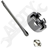 APDTY 141560 Steering Idler Arm Fits Models With 2.5 Inches Between Mount Holes