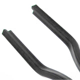 APDTY 141599 Door Window Dew Wipe Weatherstrip Front Left & Right