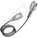 APDTY 141684 Heavy Duty Hood Cable Select 05-18 IC Corp & 02-18 Int'l Models