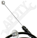 APDTY 141711 Hood Release Cable Assembly Replaces 536300R010, 5363042100
