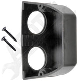 APDTY 141811 Dual Hole Dash Mount Pod For 12V Acc