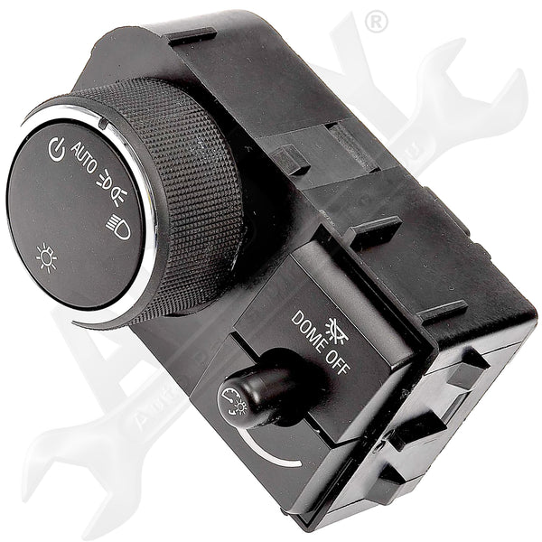 APDTY 141855 Headlamp Switch With Interior Dimmer Without Fog Lamps 15096894