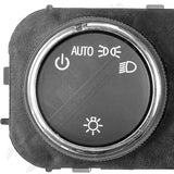 APDTY 141855 Headlamp Switch With Interior Dimmer Without Fog Lamps 15096894