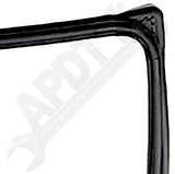 APDTY 141867 Rubber Weatherstrip Door Seal Rear Left