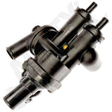 APDTY 141878 Engine Coolant Thermostat With Housing & HVAC Heater Hose Set