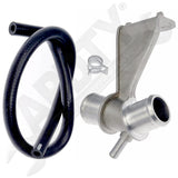 APDTY 141879 Radiator Hose Connector Pipe (Upgraded All Metal Design)