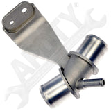 APDTY 141879 Radiator Hose Connector Pipe (Upgraded All Metal Design)