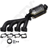 APDTY 141888 Manifold & Catalytic Converter Fits 04-09 SRX W/4.6L Carb Compliant